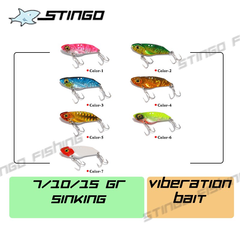 Stingo VIB Fishing Lure Cá sắt orochi fishen 7g,10g,15g, mồi giả câu lure lóc,mồi câu cá