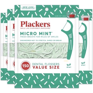 Tâm chỉ nha khoa Plackers Dental Flossers 150 Cây