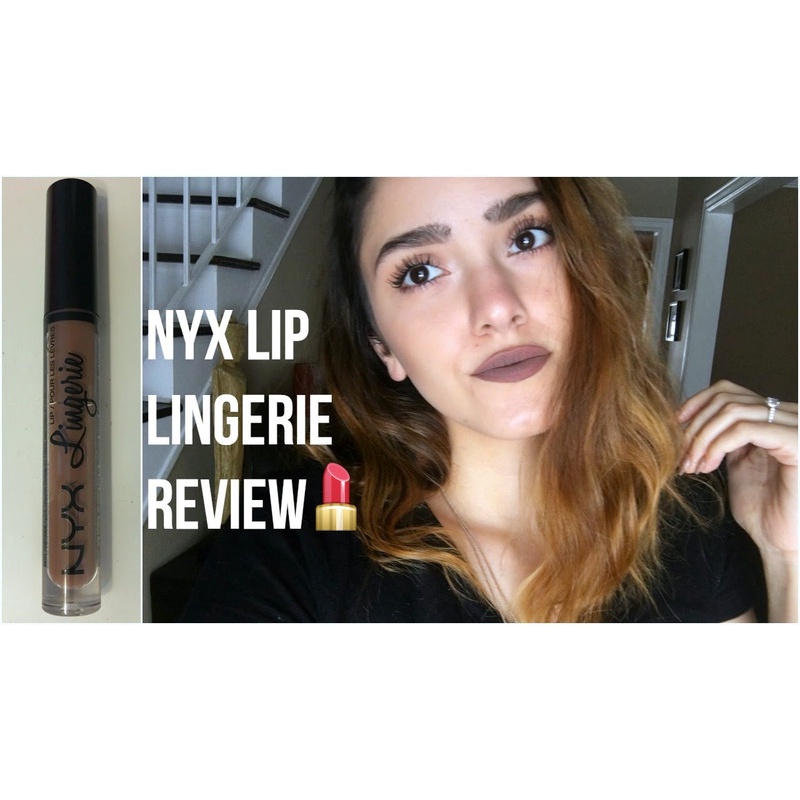 Son kem lì NYX Lingerie Liquid Matte Lipstick nhiều màu son lựa chọn