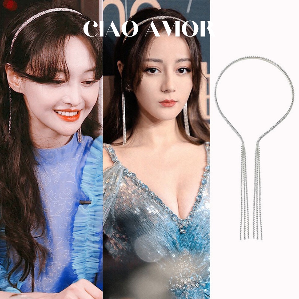 Cài tóc nữ đi tiệc bling Phụ kiện tóc Ciao Amor - Mã CT0065