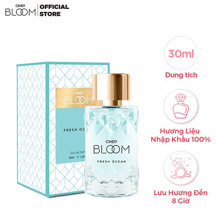 Combo Sữa Tắm Nước Hoa 640g & Nước Hoa 30ml Cindy Bloom Fresh Ocean | BigBuy360 - bigbuy360.vn