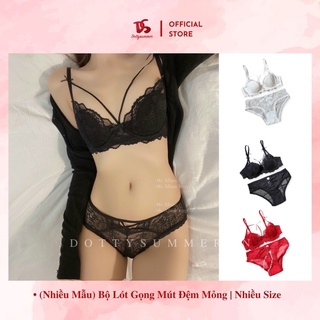 Bộ lót áo ngực ren có gọng mút đệm mỏng gợi cảm