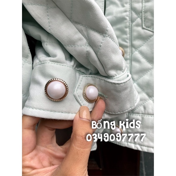 Áo Khoác Denim Nữ Xanh Trám BSK