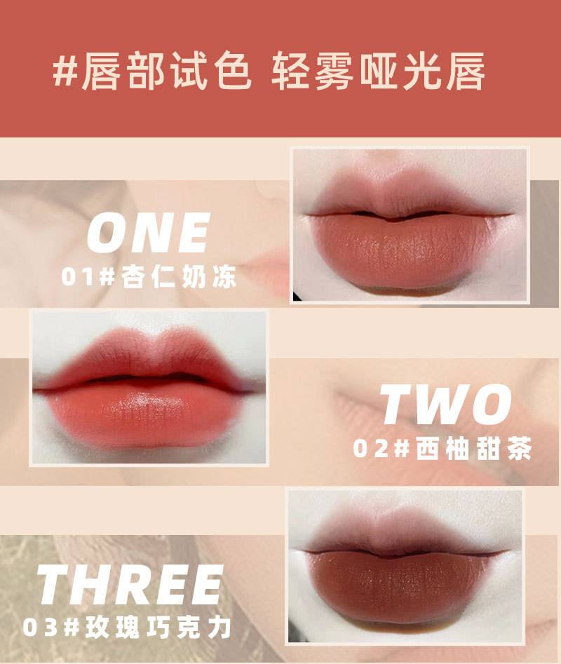 [Hàng mới về] Son kem lì Faiccia không làm khô môi trang điểm kháng nước lâu trôi