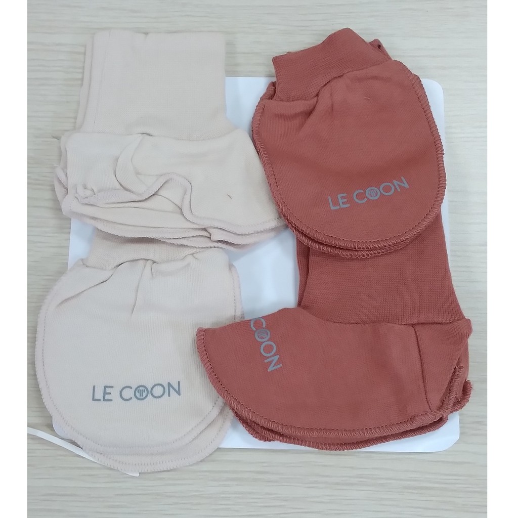 LC0545 - Set 2 đôi bao chân bao tay Le Coon