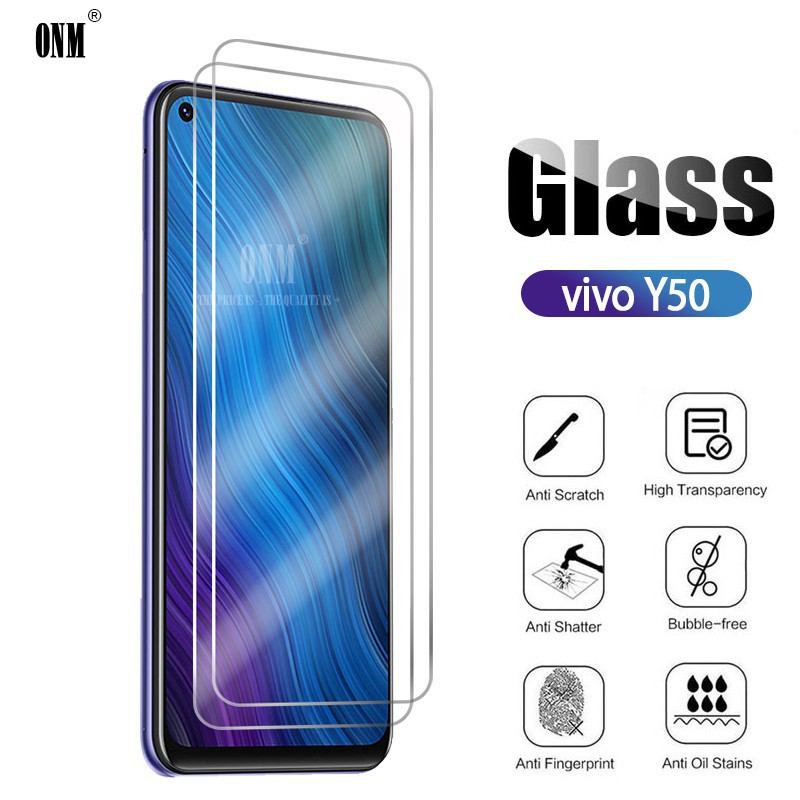 KÍNH CƯỜNG LỰC VIVO Y30/ Y50 Tặng kèm giấy lau màn hình