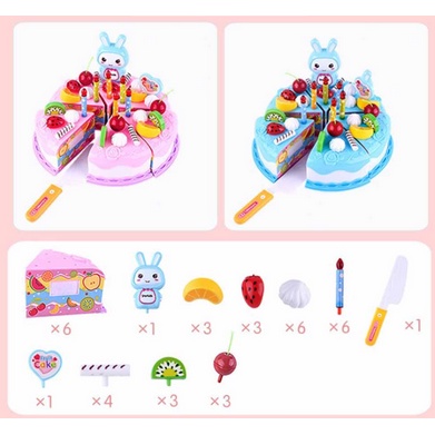Bánh sinh nhật đồ chơi cho bé - Đồ chơi nấu ăn, đồ chơi đẹp