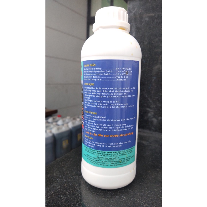 Chế Phẩm Sinh Học Xử Lý Nước Hồ Cá Koi – Em Aqua Cá Koi