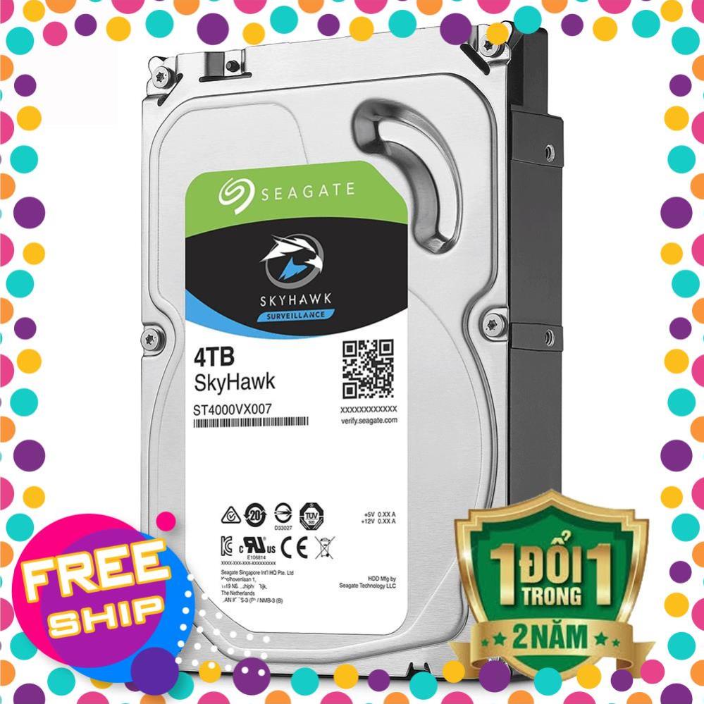 Ổ Cứng HDD SEAGATE 4TB SKYHAWK I CHUYÊN CAMERA - 24T BH [HH3G COMPANY]