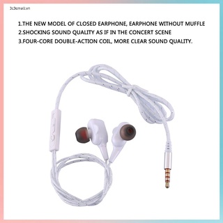 ✨chất lượng cao✨In-Ear Double-Motion Sports Headphones Metal Subwoofer Wire Headset Headphones