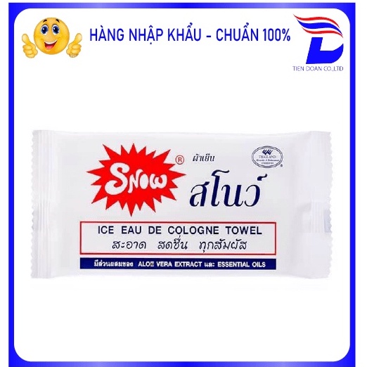 Khăn lạnh SNOW Thái lan ( 100 cái )
