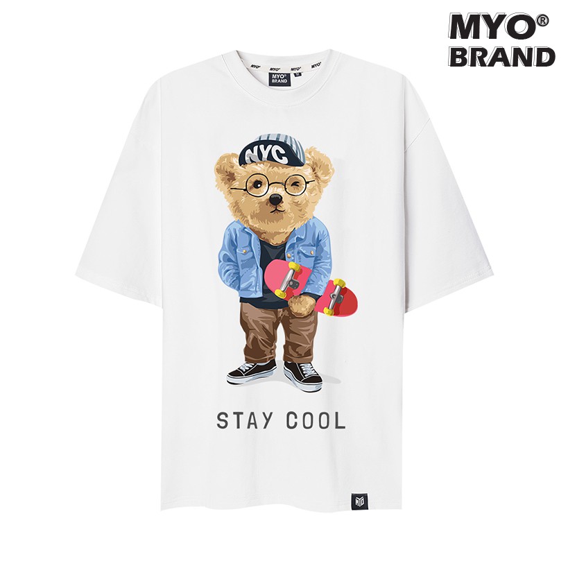 Áo Thun Local Brand MYO Teddy Skateboard 2656