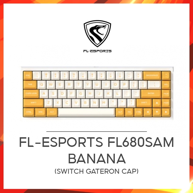 [Mã ELHAMS5 giảm 6% đơn 300K] Bàn Phím Cơ FL680 SAM Hàng Chính Hãng (Switch Gateron Cap)