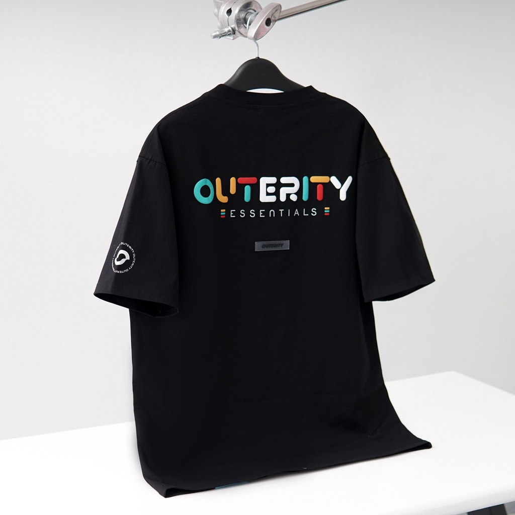Áo thun unisex local brand Nam nữ Outerity Rainbow Ver2.0