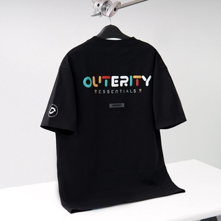 G0Ma /Áo thun Outerity Rainbow Đen Ver2.0 - ORP143BLK!