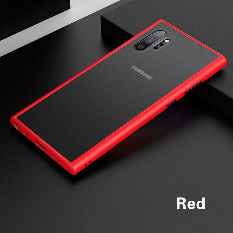 Ốp điện thoại mếm nhám chống va đập cho Samsung Galaxy Note10+ Plus 5G A20S A30S A50S A10S