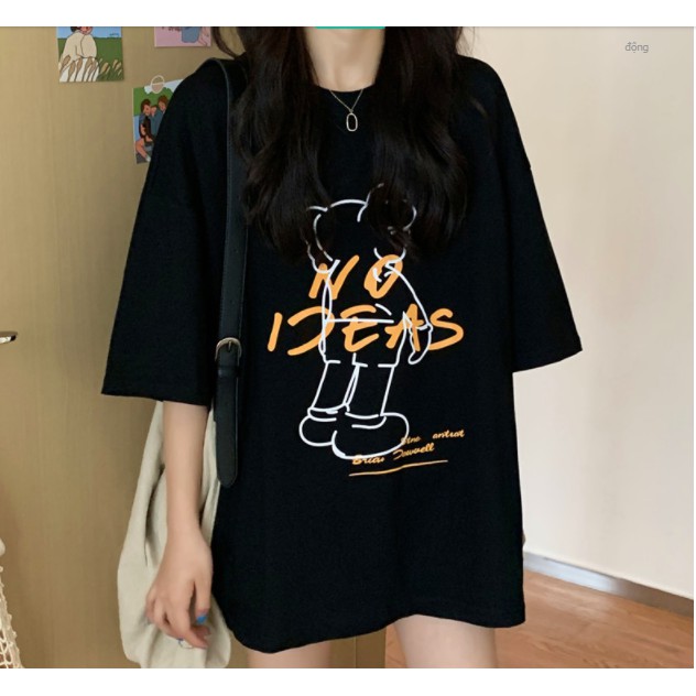 Áo thun nữ cao cấp, hàng cotton chính hãng, bán shop, phong cách trẻ trung oversize