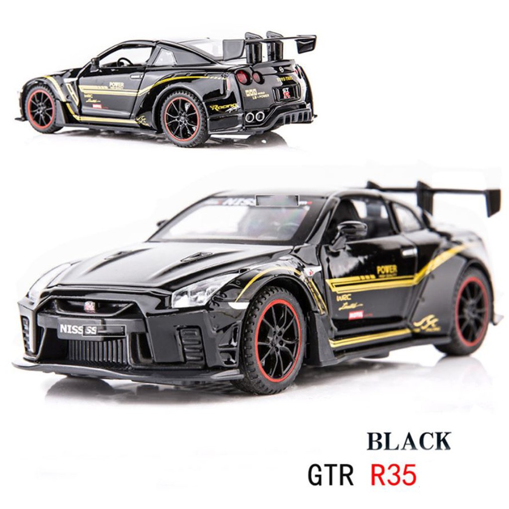 Xe mô hình kim loại Nissan GTR R35 tỷ lệ 1:32