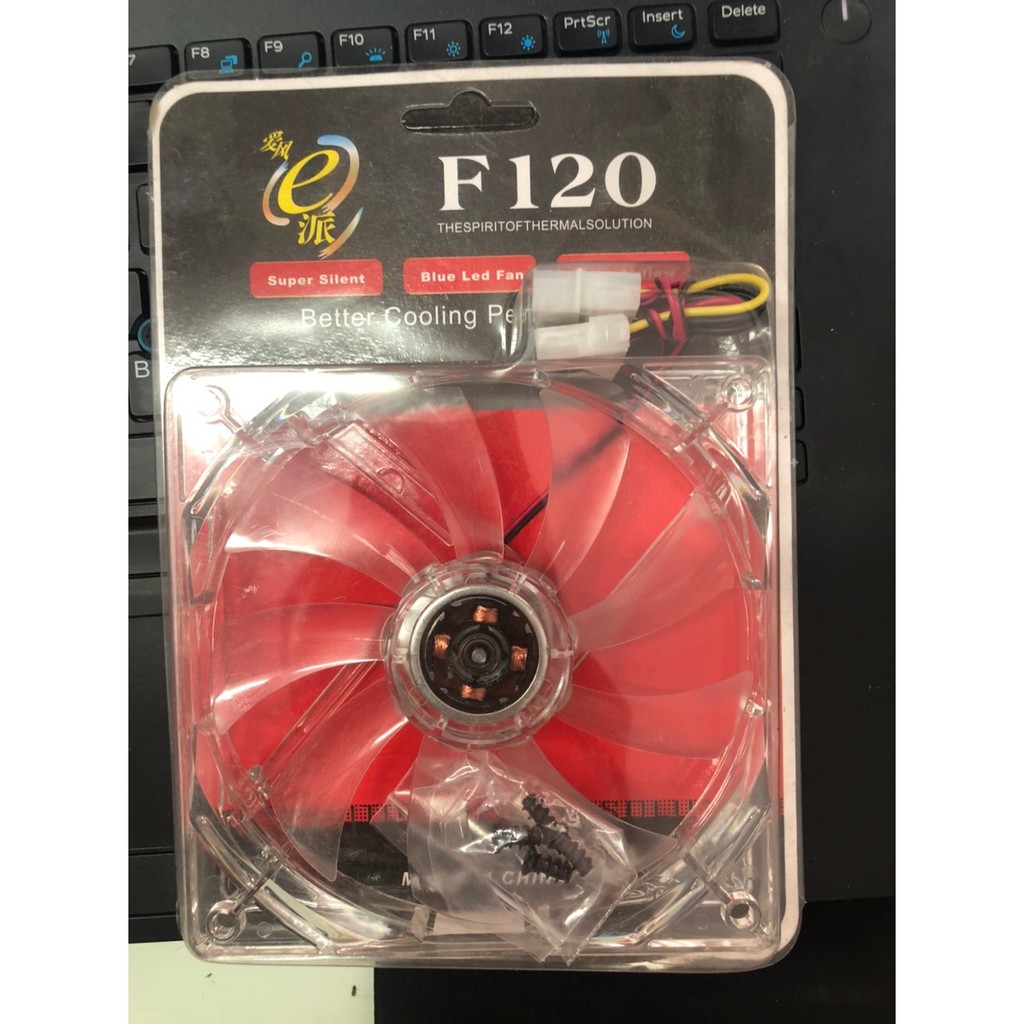 Fan Case 12cm LED 4 màu - Loại Tốt, Bền- Hình Ảnh, Clip Thật