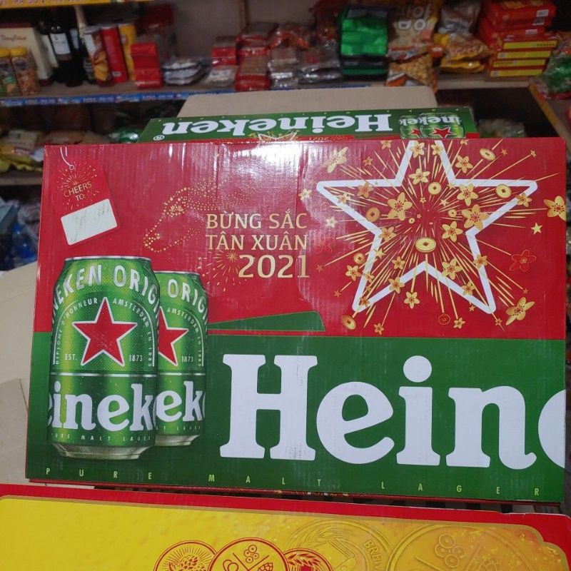 Bia Heineken thùng 24x330ml