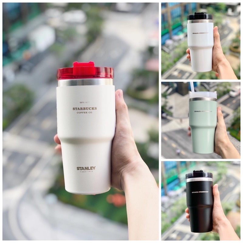 Cốc/Ly nước Starbucks x Stanley cách nhiệt chất liệu thép không gỉ hàng cao cấp starbuck