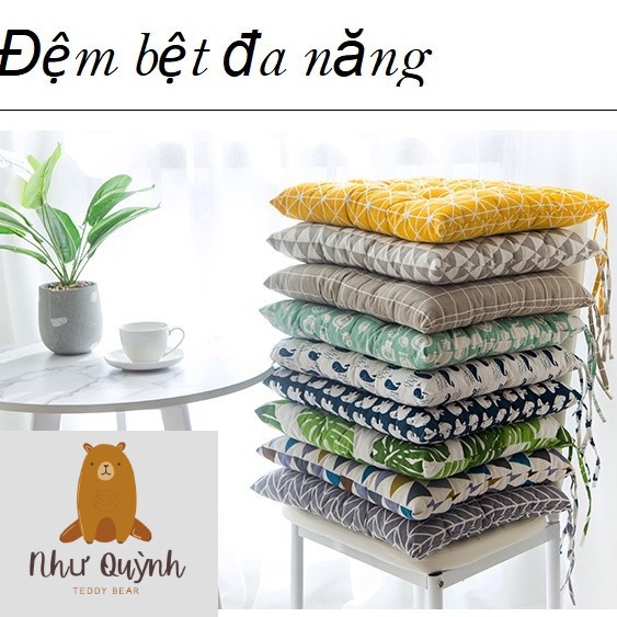 Đệm ngồi bệt  FREE SHIP  nệm ngồi bệt đệm ngồi kích thước 40x40x5cm