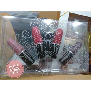 Set 4 son môi full size Mac Snow Ball Lipstick Kit – Warm