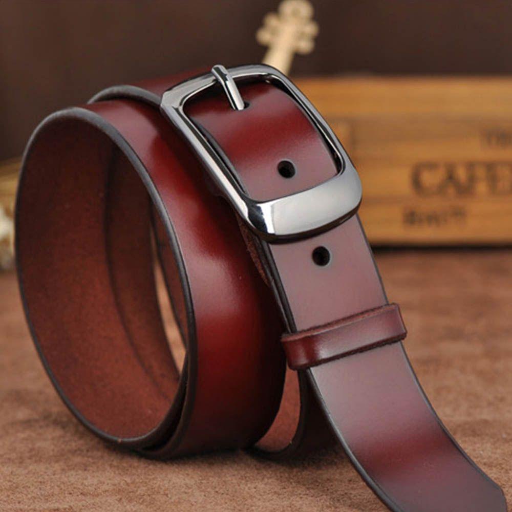 Thắt Lưng VANES1 Chất Liệu Da Bò Cao Cấp Thời Trang Theo Phong Cách Vintage