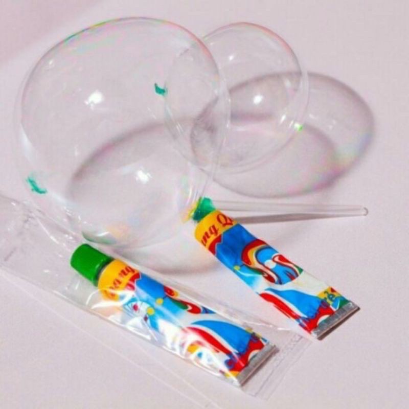 1 Chai Bong Bóng Keo Lớn  - Đồ chơi tuổi thơ