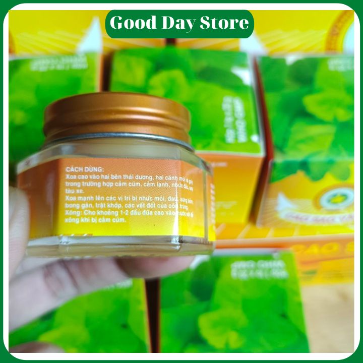 Cao sao vàng TW3 Đà Nẵng 20gram , Dầu cù là 20gram