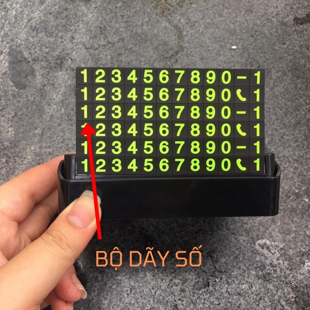 Bảng số điện thoại để taplo dính số bằng nam châm loại nhựa dày dặn