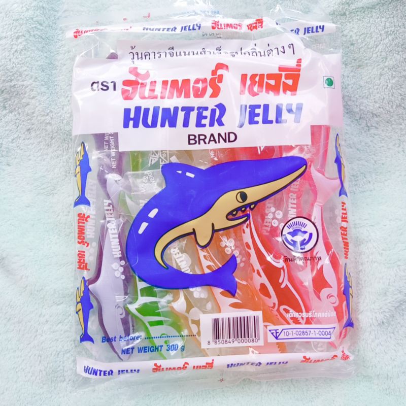 Thạch Trái Cây Hình Cá Mập Hunter Jelly 300g