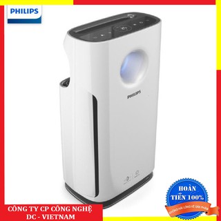 Sản phẩm Máy lọc không khí cao cấp nhãn hiệu Philips AC3256/00 Công suất 60W, Chất lượng không khí 4 màu .