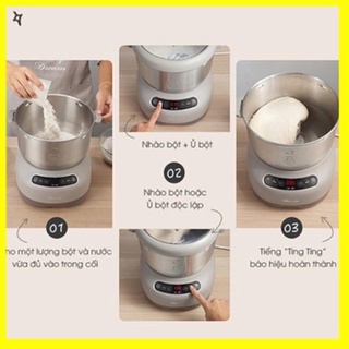 Máy nhồi bột Bear HMJ- A35M1 ( âu 3,5 lít)-BH 12  tháng ( sẵn hàng)
