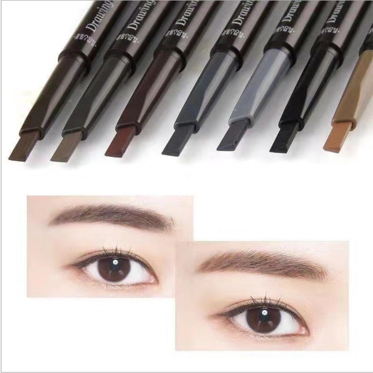 [Hàng mới về] Bút kẻ lông mày hai đầu dạng xoay lâu trôi chống thấm nước và mồ hôi | BigBuy360 - bigbuy360.vn