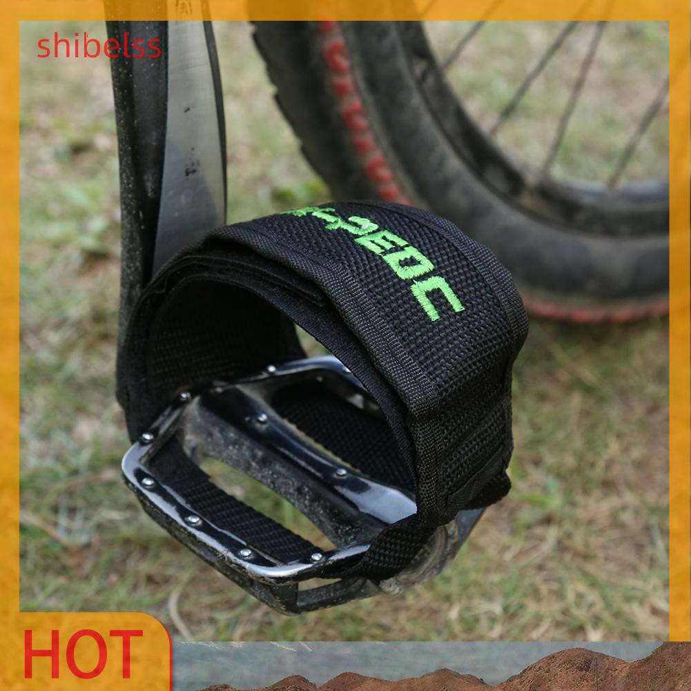 （ʚshibelss）Bicycle Fixed Gear Pedal Strap Anti-slip Toe Clip Bike Cycling Pedal Tape