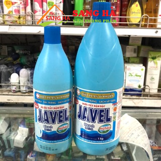 NƯỚC TẨY ĐẬM ĐẶC JAVEL MỸ HẢO 550G /1KG, dung dịch thuốc tẩy trắng vải quần áo
