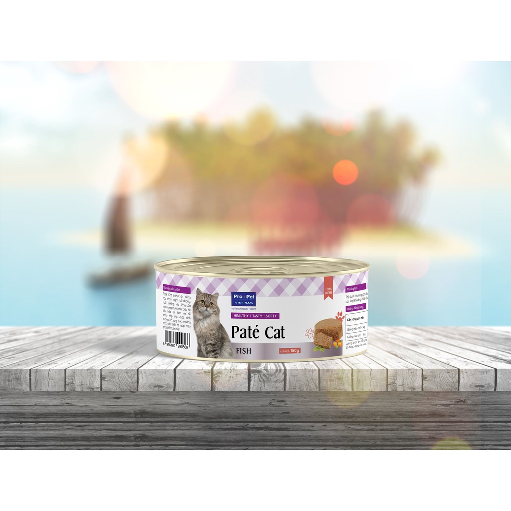 pate (xốt) cho mèo pro pet pate cat 150g (dùng được cho mèo con và mèo trưởng thành)