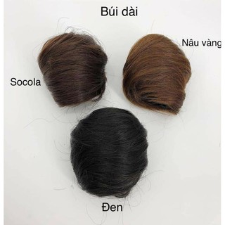 búi cao hotgirl tóc giả sang chảnh- Kèm hình thật