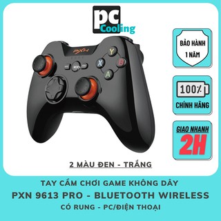 Tay cầm chơi game không dây PXN 9613 Bluetooth Wireless Gaming dành cho PC Android Sma thumbnail