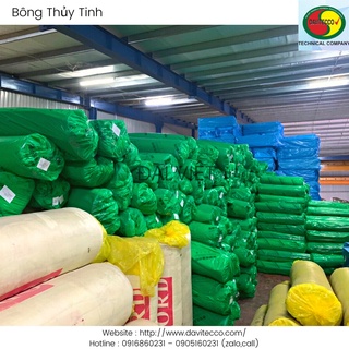Bông thủy tinh (Glasswool) dạng cuộn