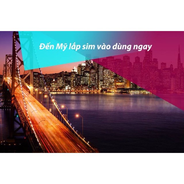 SIM MỸ, Sim 3G 4G Du Lịch Quốc Tế