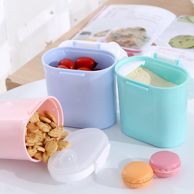 Hộp đựng sữa bột 400g kín khí gọn nhẹ