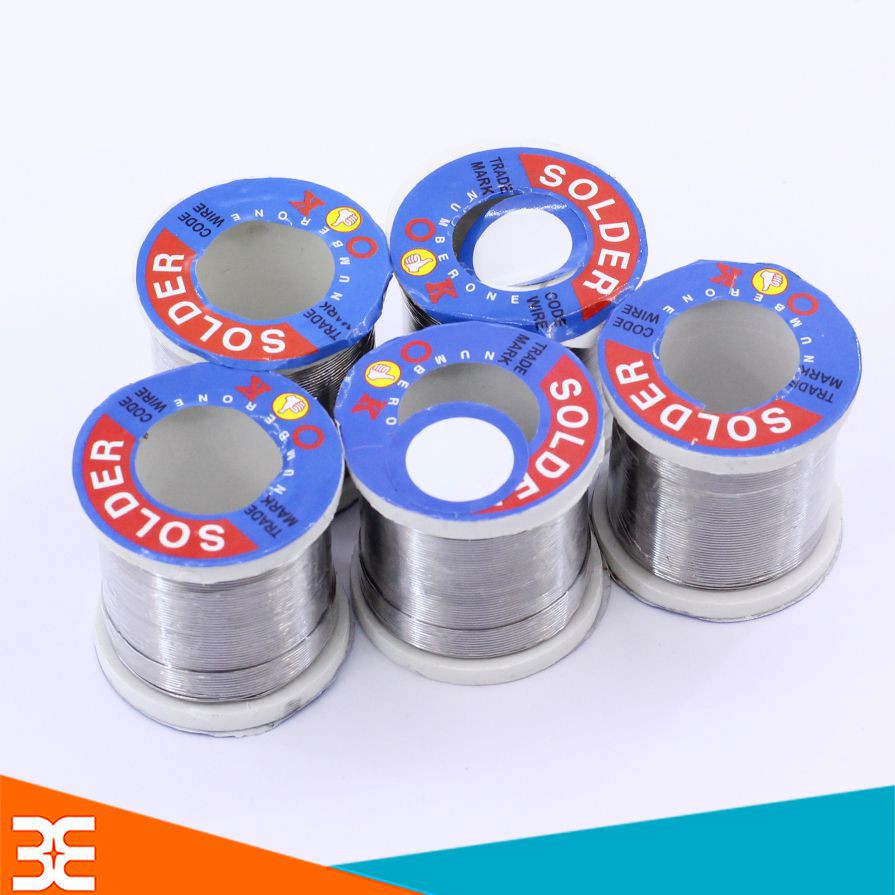 Combo 5 Cuộn Thiếc SOLDER-Ok 0.8mm (500g)