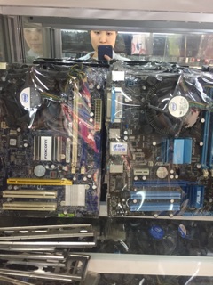 Combo Main G41 +CPU E570+ ram 2g dr3+fan 775