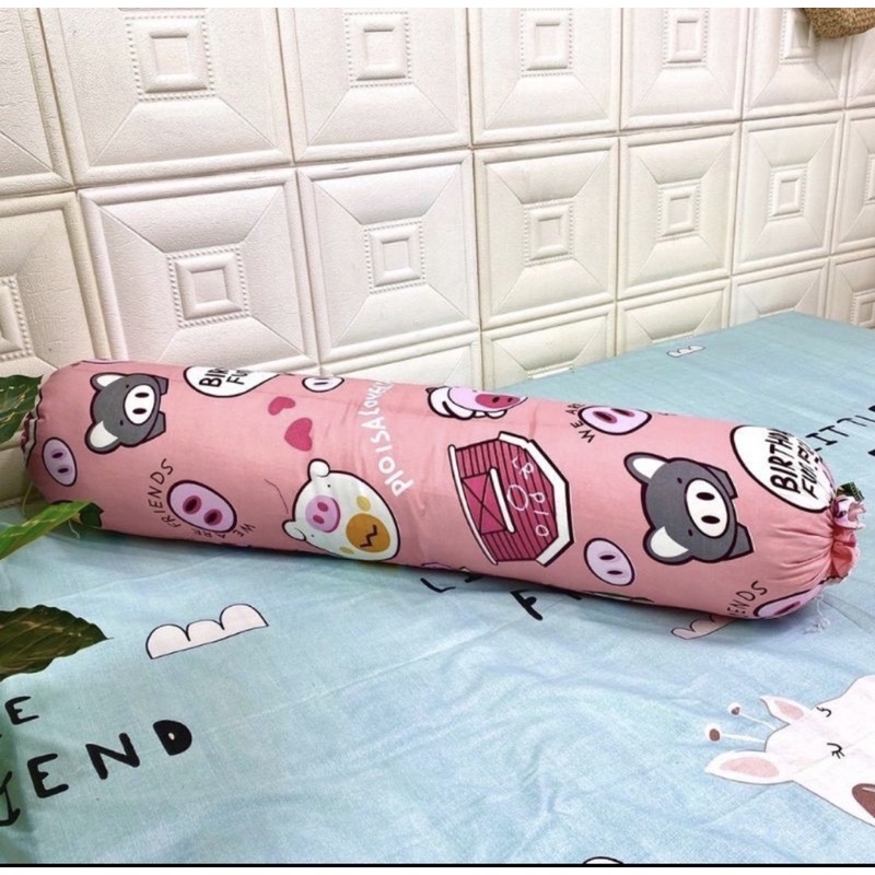 Vỏ gối ôm , áo gối ôm ,kích thươc 100cmx35cm