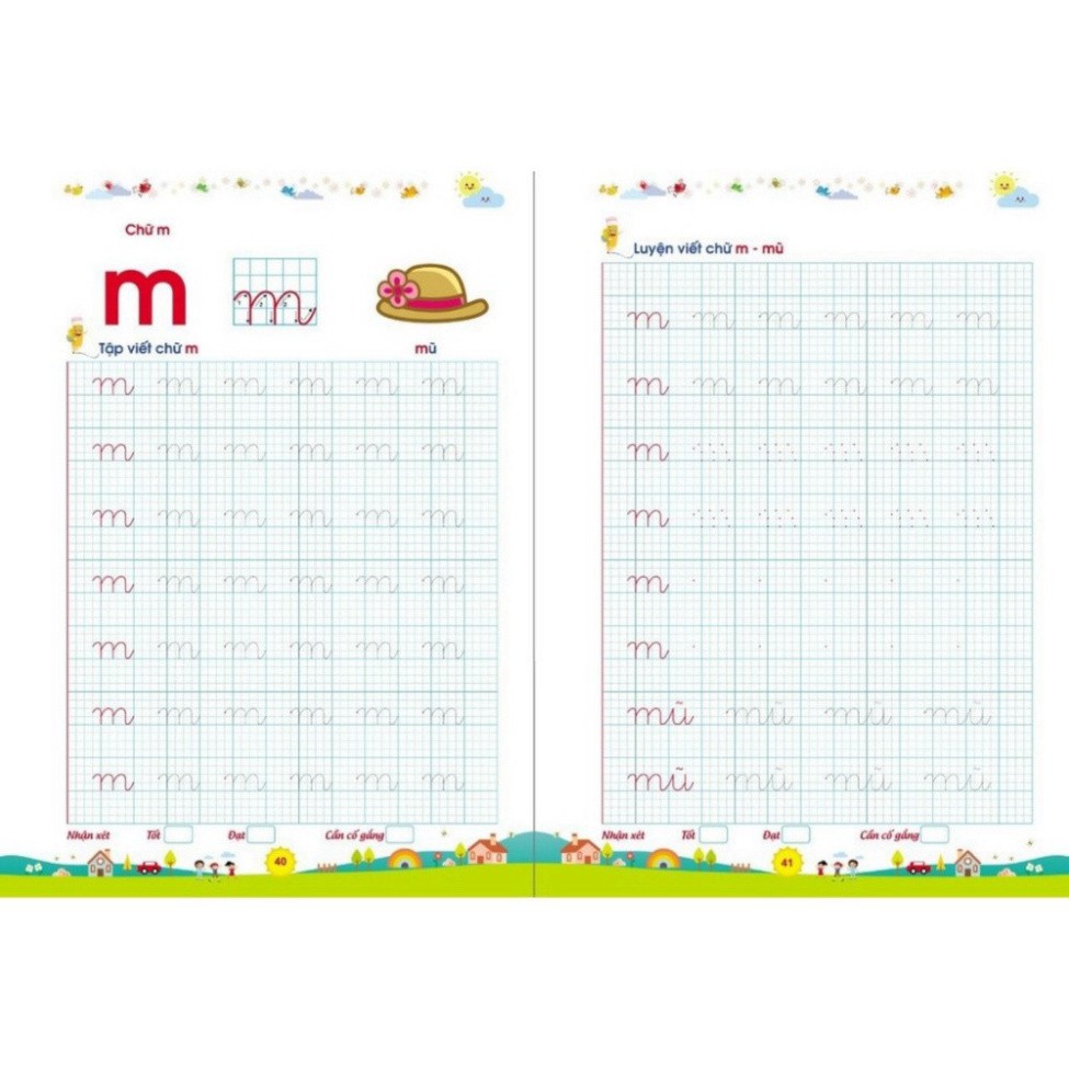 Tập Tô  - Tập Viết Chữ To Cho Bé