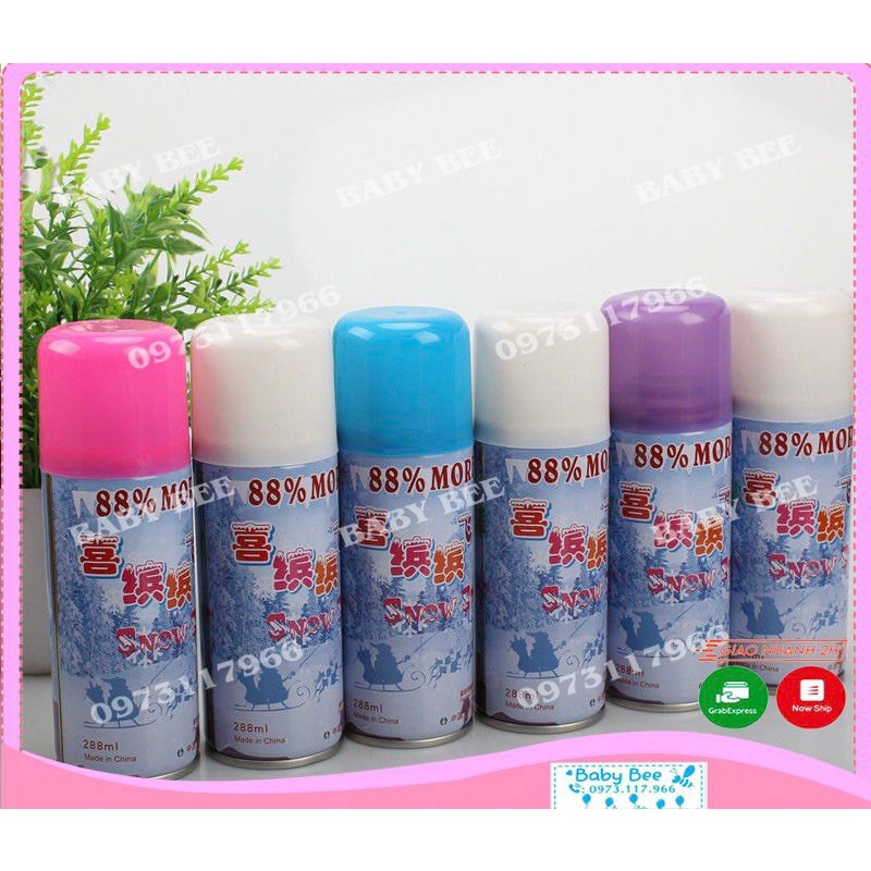 Bình Xịt Tuyết Tan 228ML (Giáng Sinh)