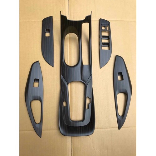 Ốp Nội Thất Xe Toyota Cross 2020 2021 2022 2023 - 6 chi tiết mẫu Vân Đá ABS/ Vân Gỗ ONTABS