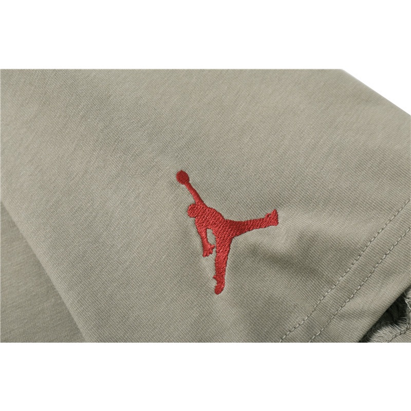 Áo Thun Cotton Cổ Tròn Air Jordan 6 X Travis Scott